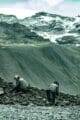 La Rinconada: The real KGF town known as Devil's Paradise 1 gold pickers digging through a pile of stones in andes